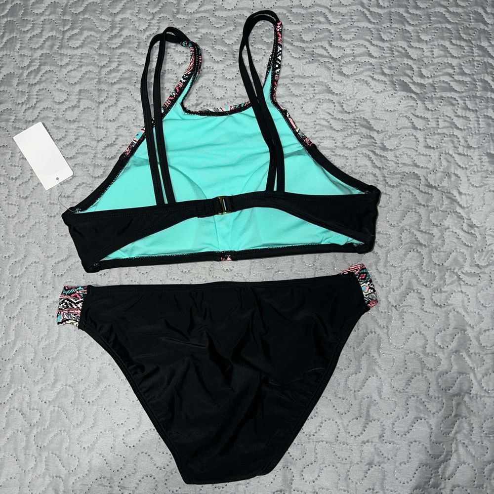 Trillium two piece bikini bathing suit swimsuit swimwear tribal summer beach New - Picture 9 of 11